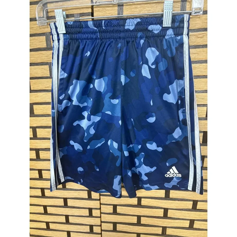 Adidas Blue Camo‎ Shorts Size Medium